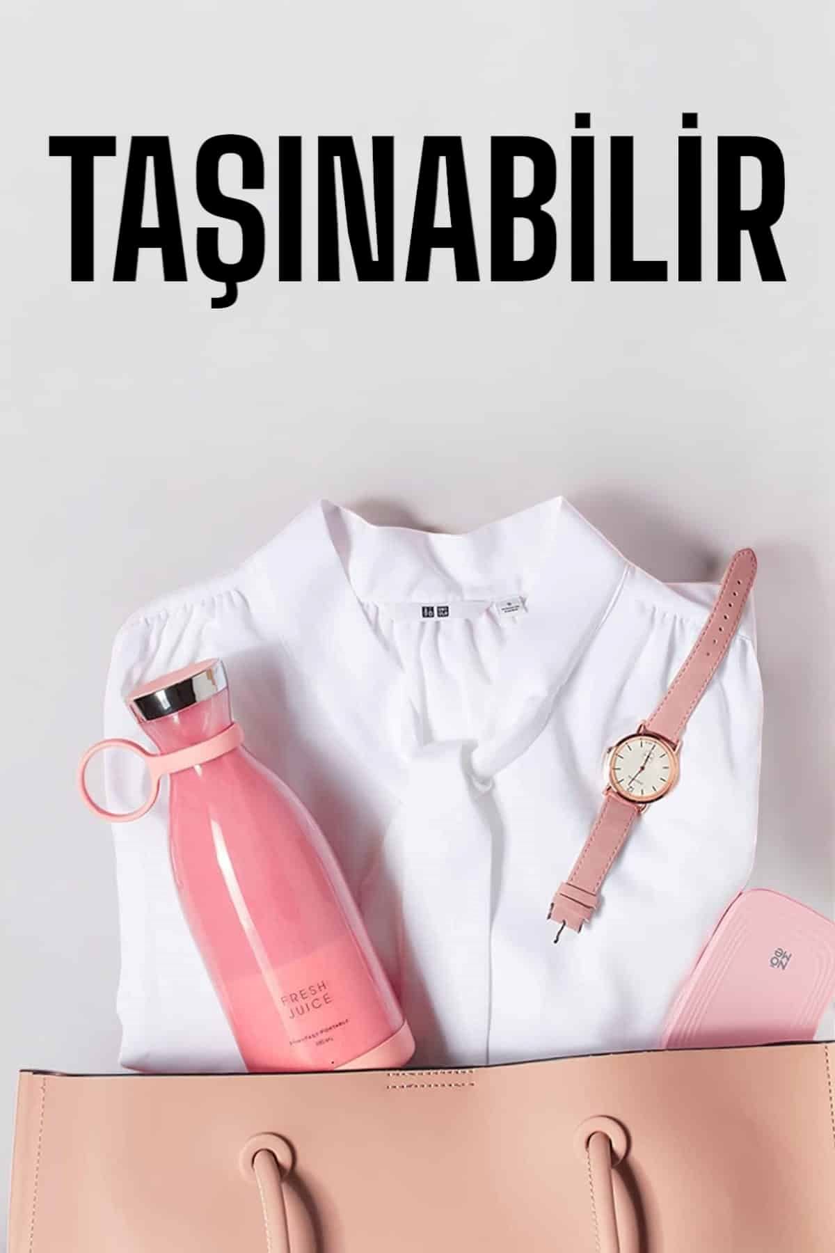 El Blender Bardak Blender Şarjlı Taşınabilir Meyve Sıkcağı Smoothie