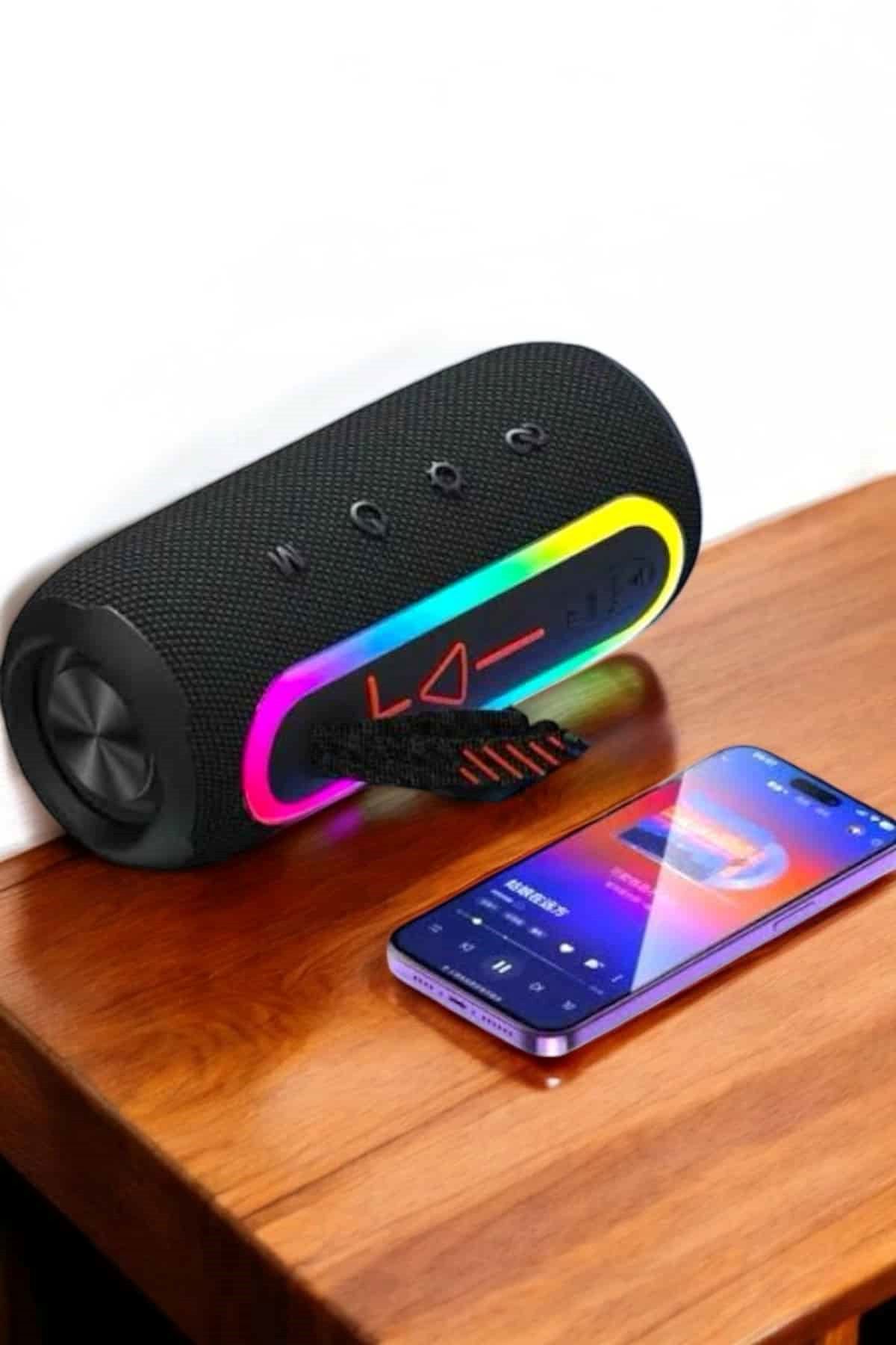 Bluetooth Hoparlör Kablosuz Yüksek Ses Kaliteli Şarj Edilebilir