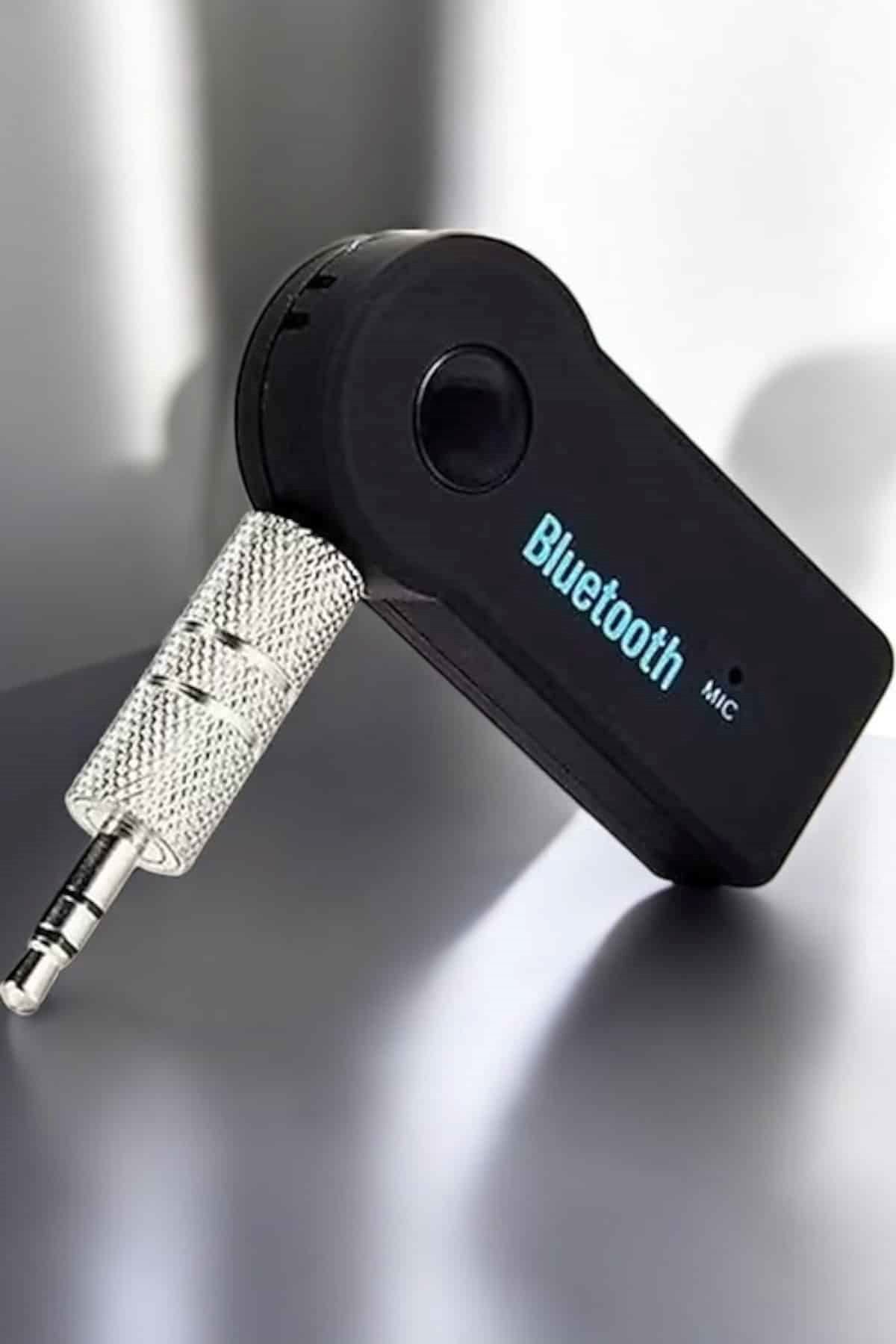 Tüm Araçlara Uyumlu Aux Car Bluetooth Kablosuz Araç Bağlantı Kiti