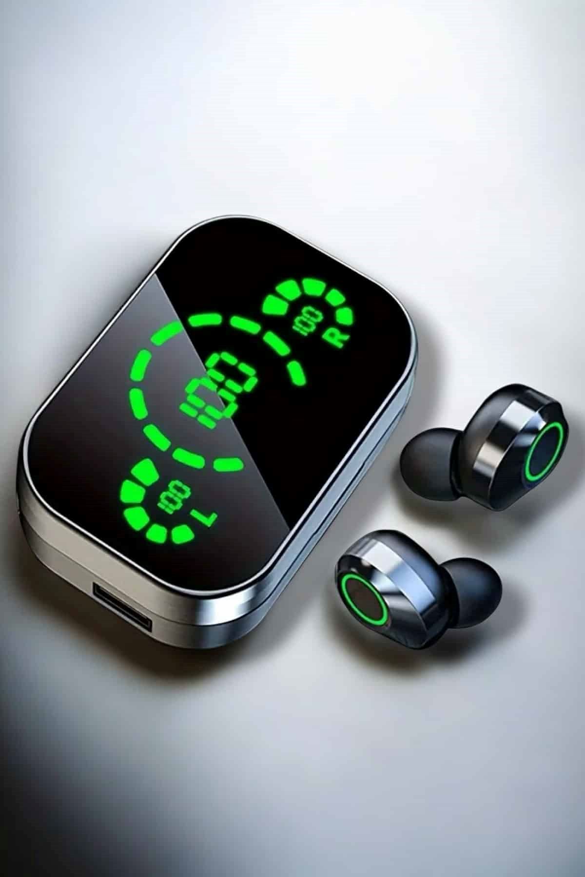 Bluetooth Kulaklık Çift Telefon Desteği ve Suya Dayanıklı Powerbankli