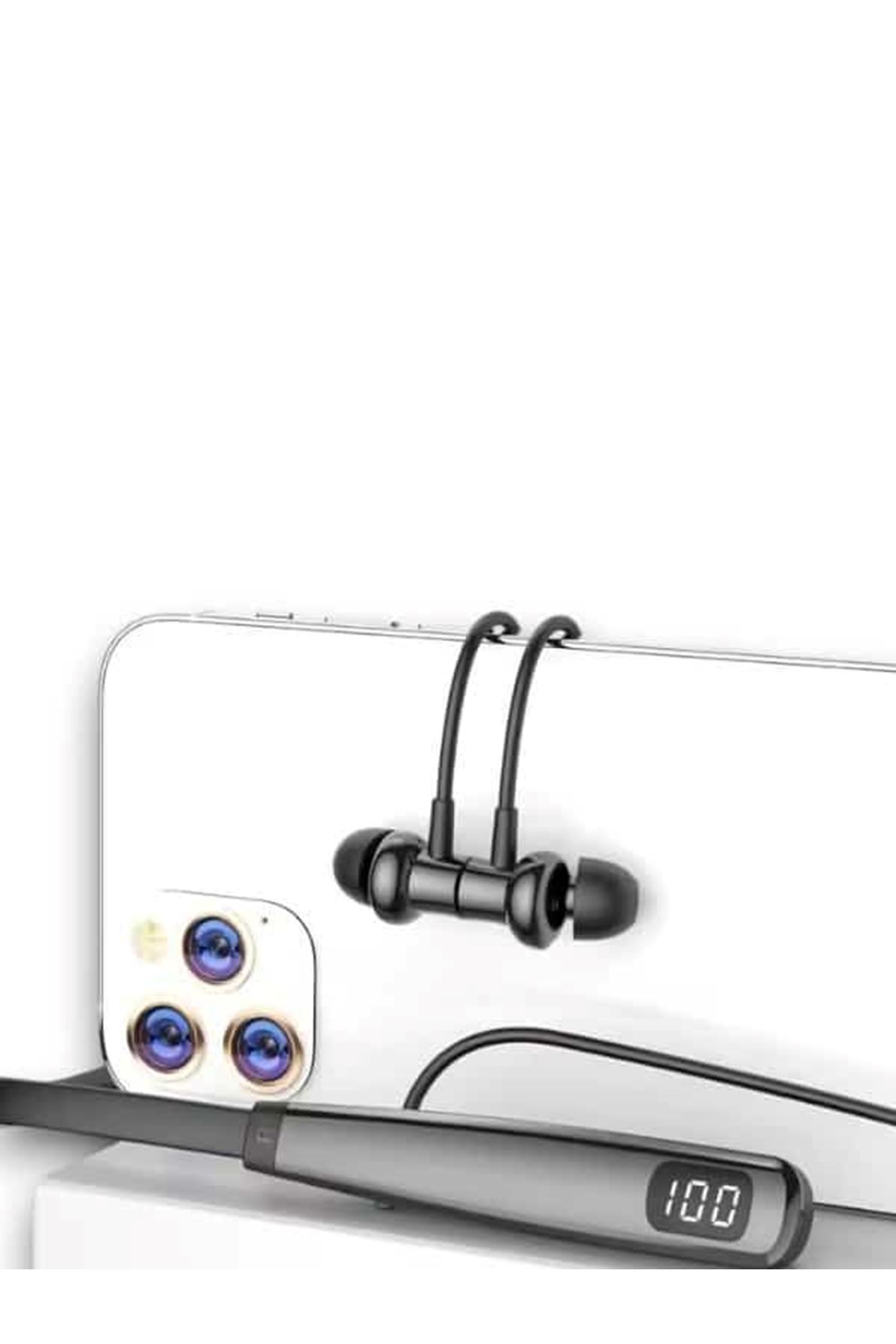 Y12 KABLOLU KULAKİÇİ SİLİKONLU BLUETOOTH KULAKLIK