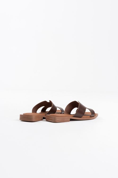 Fergei Acı Kahve Hakiki Deri Terlik