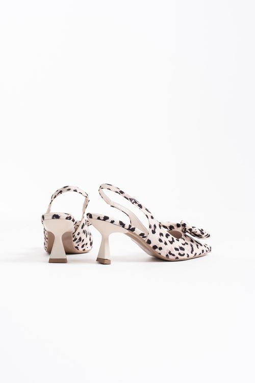 Serra Leopar Kadın Topuklu Ayakkabı