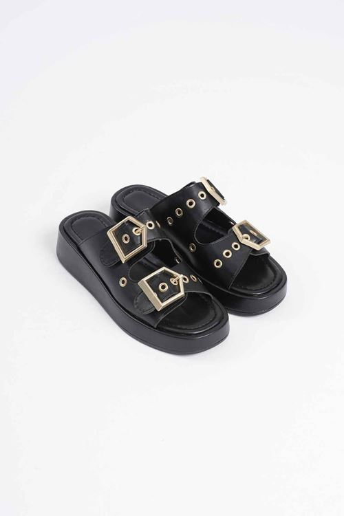 Glos Siyah Cilt Terlik