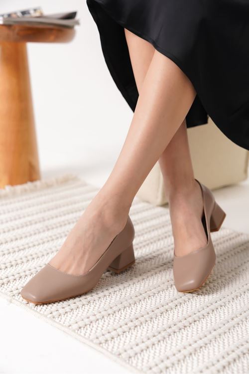 Clay Kadın Mat Vizon Stiletto