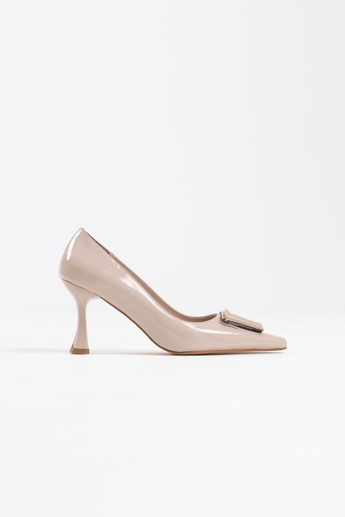 Nora Kadın Bej Rugan Ayakkabı