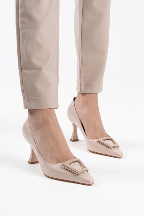 Nora Kadın Bej Rugan Ayakkabı