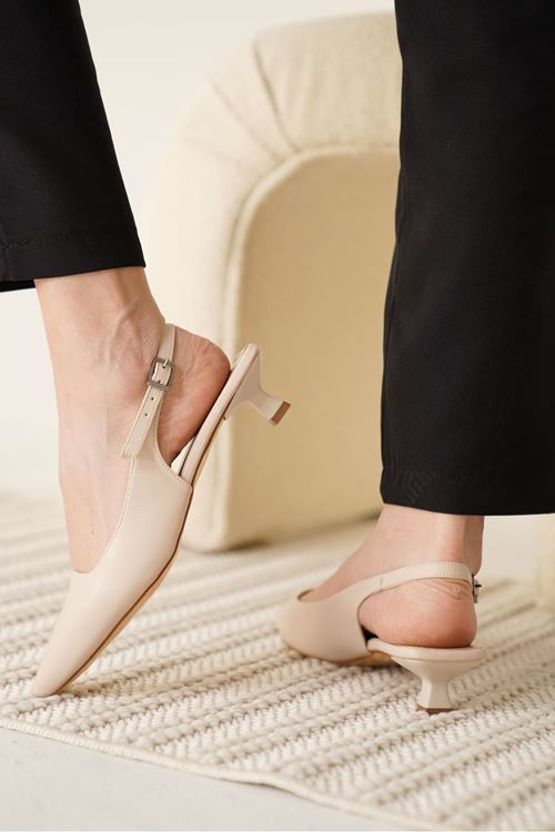 Maried Bej Cilt Kadın Ayakkabı