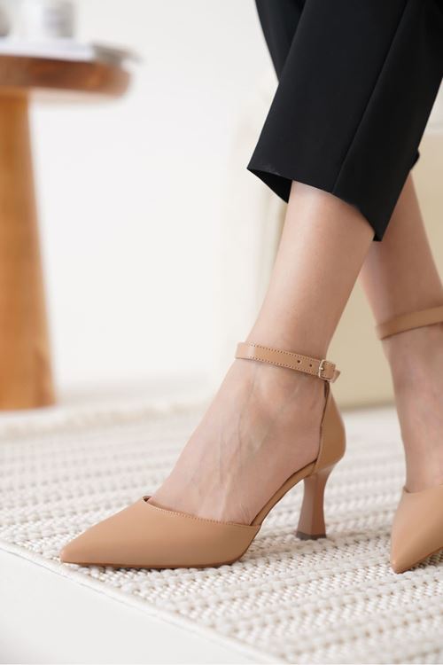 Clara Kadın Nude Topuklu Ayakkabı