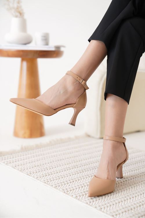 Clara Kadın Nude Topuklu Ayakkabı