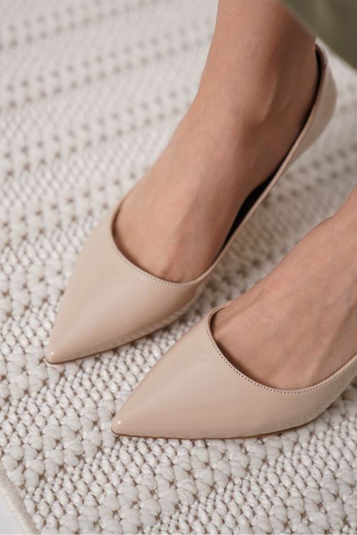 Monica Nude Rugan Kadın Stiletto