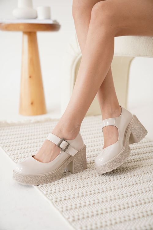 Helen Kadın Bej Rugan Günlük Ayakkabı