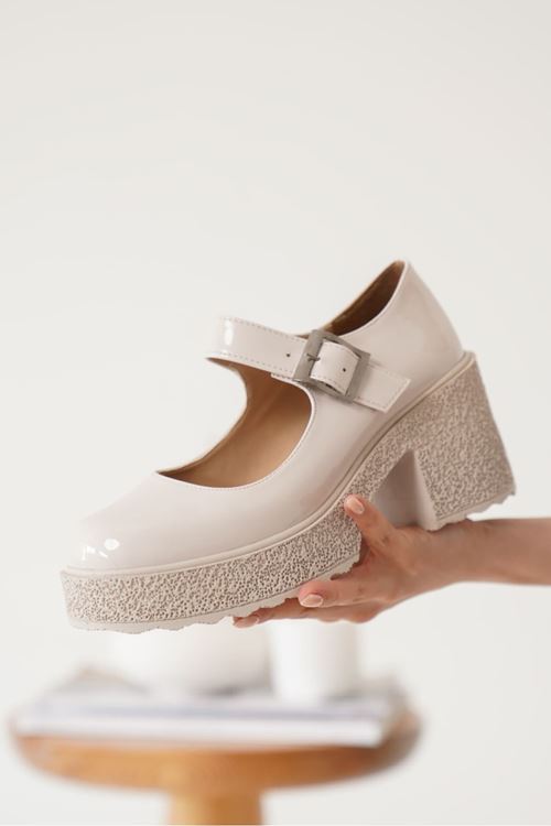 Helen Kadın Bej Rugan Günlük Ayakkabı