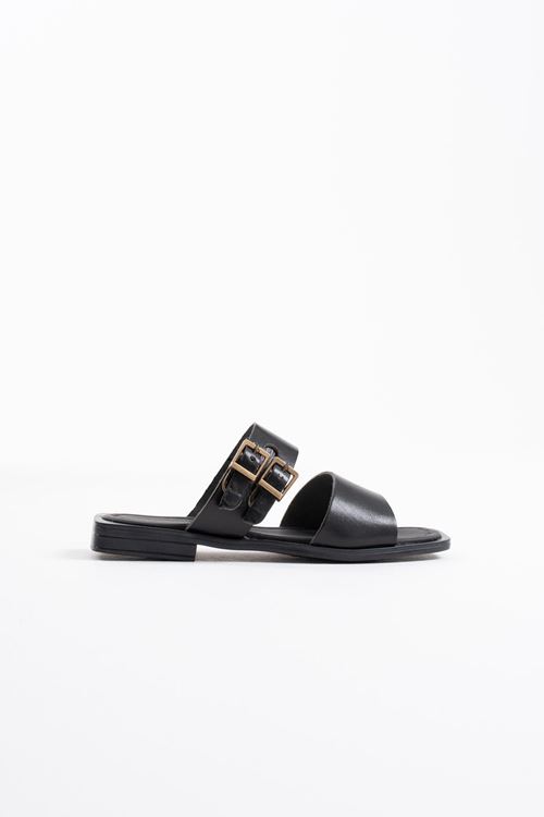 Alessi Siyah Hakiki Deri Terlik