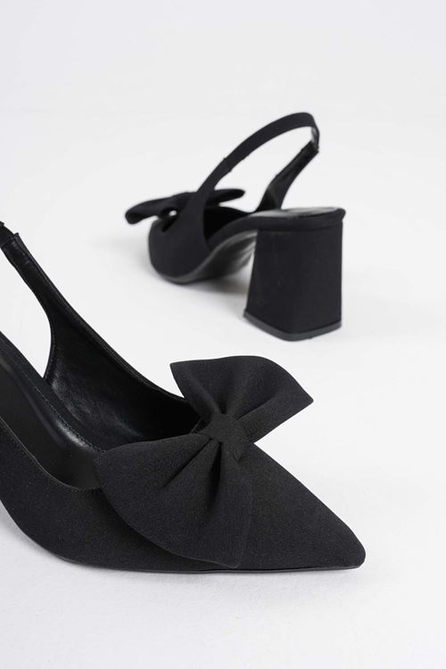 Candy Siyah Kadın Topuklu Ayakkabı