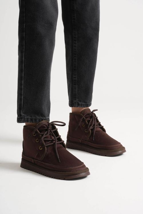 Daria Kadın Kışlık Acı Kahve İçi Kürklü Bot