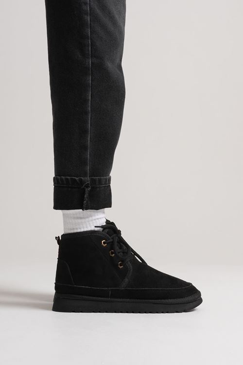 Daria Kadın Kışlık Siyah İçi Kürklü Bot