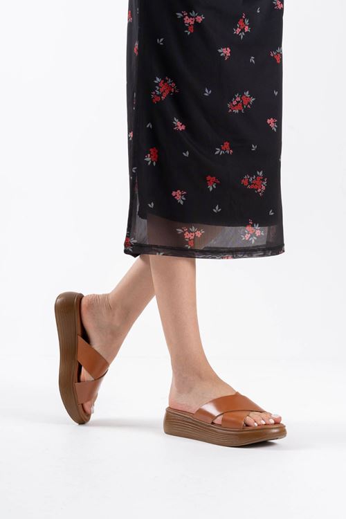 Fayn Taba Hakiki Deri Terlik