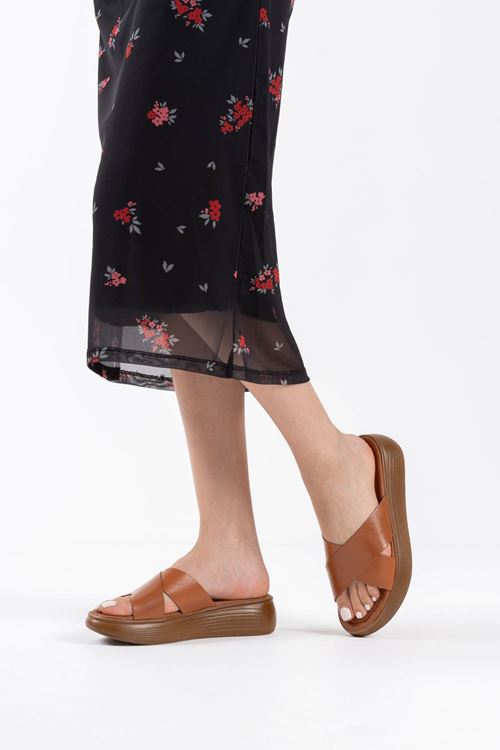 Fayn Taba Hakiki Deri Terlik