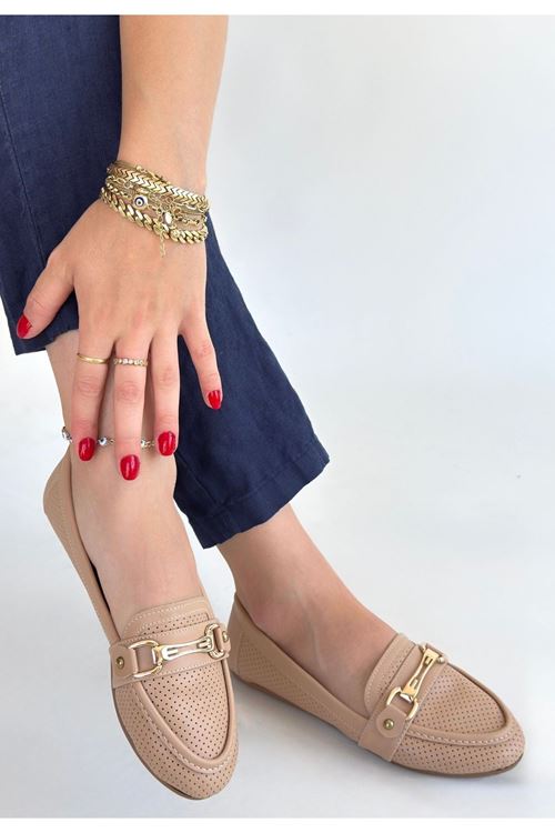 Rain Nude Cilt Babet Ayakkabı