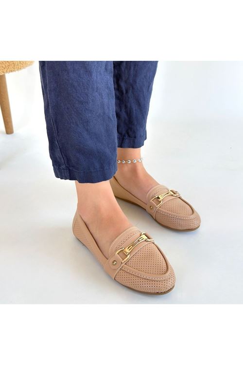 Rain Nude Cilt Babet Ayakkabı