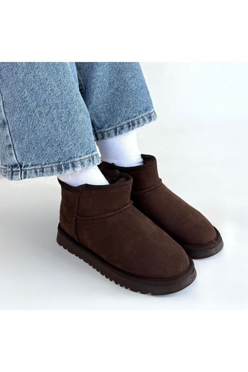 Elsa Kahverengi Süet Bot