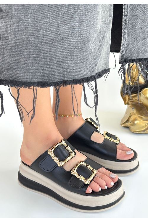 Jalli Siyah Cilt Terlik