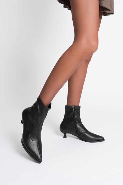 Ariana Kadın Siyah Topuklu Bot