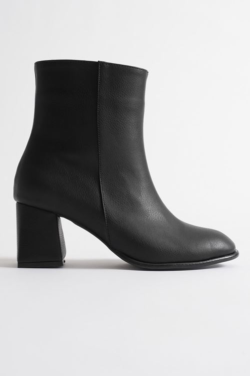 Lucinda Kadın Kışlık Siyah Kalın Topuklu Bot