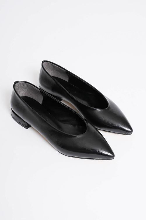 Kadın Siyah Günlük Kısa Topuklu Ayakkabı EATR23MS02A