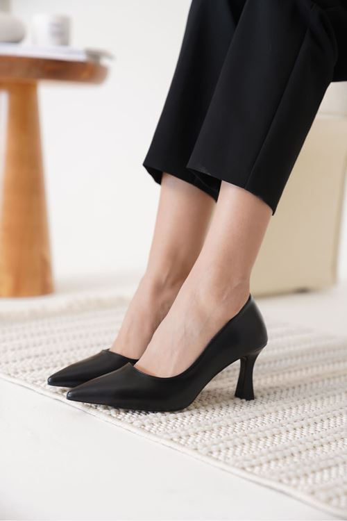 Kadın Siyah Stiletto SHTR12MS06A