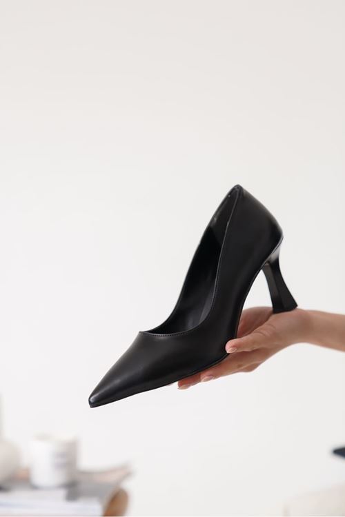 Kadın Siyah Stiletto SHTR12MS06A