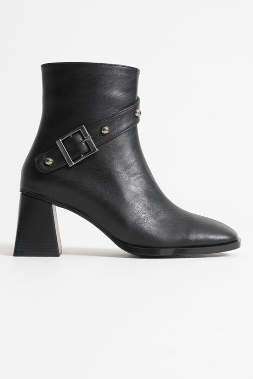 Kadın Siyah Topuklu Bot SHTR08MK25A