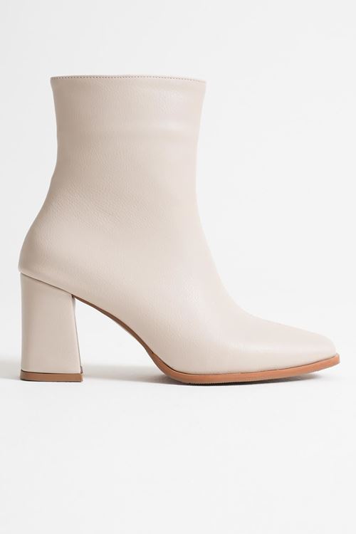 Kadın Bej Topuklu Bot SHTR08MK02B