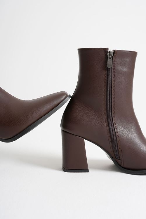 Kadın Acı Kahve Topuklu Bot SHTR08MK02C