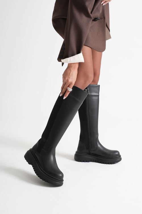 Kadın Günlük Siyah Çizme SHTR08MK12A