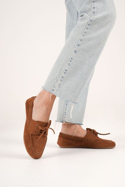 Kadın Taba Günlük Süet Ayakkabı EATR27MS06C