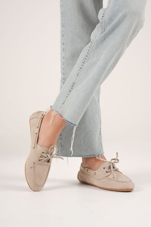 Kadın Bej Günlük Süet Ayakkabı EATR27MS06B
