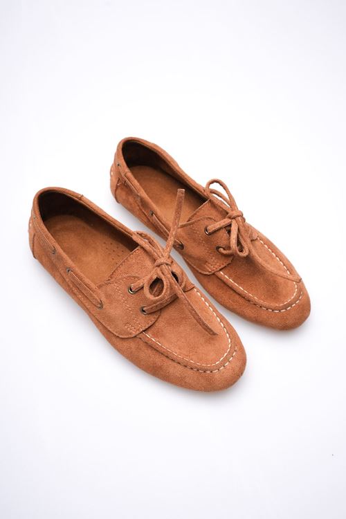 Kadın Taba Günlük Süet Ayakkabı EATR27MS06C