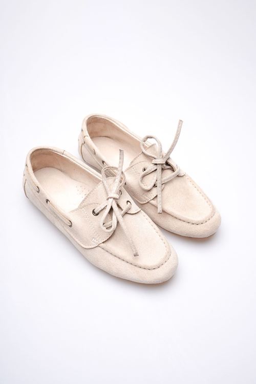 Kadın Bej Günlük Süet Ayakkabı EATR27MS06B