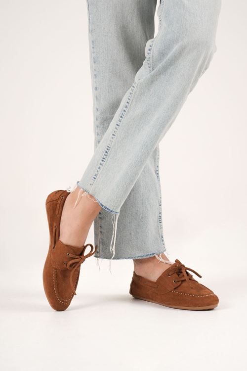 Kadın Taba Günlük Süet Ayakkabı EATR27MS06C