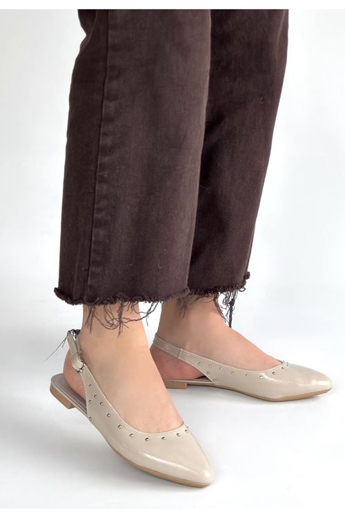 Lowwi Bej Rugan Babet Ayakkabı