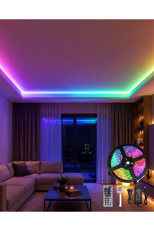 5 METRE 3 ŞERİTLİ LED
