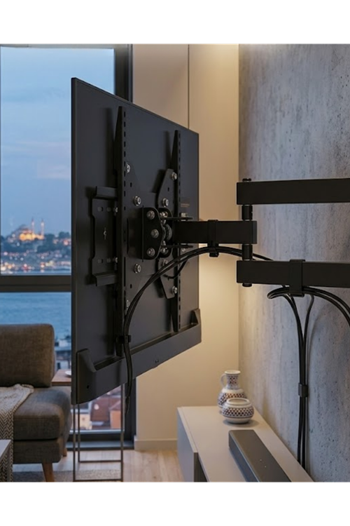 Televizyon Duvar Askı Aparatı Hareketli 27 55 İnç TV Askı Aparatı