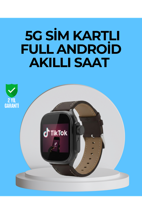 Kamera Özellikli Akıllı Saat Play Store Destekli