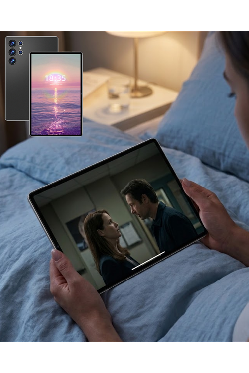 WiFi Destekli Android Tablet 10.1 İnç Geniş Ekran Tablet Seti