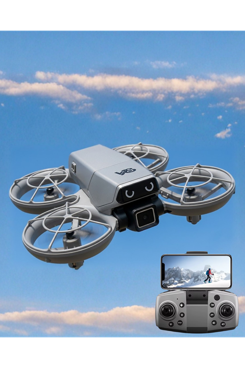 Kameralı Mini Drone Optical Flow Hover APP Kontrollü
