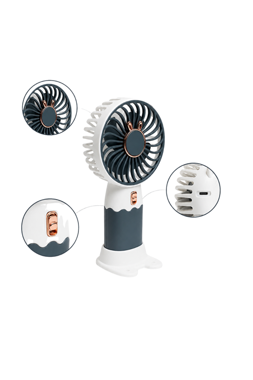 Kompakt Tasarımlı Kuvvetli Rüzgar Üfleyen Mini Fan