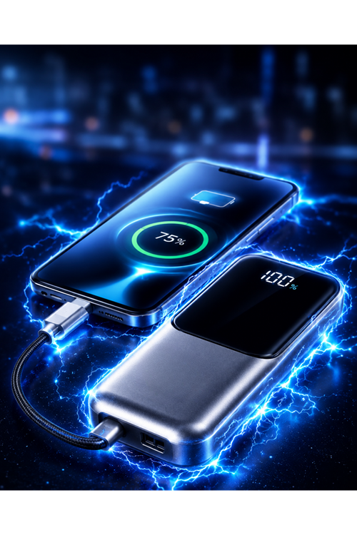 Gün Boyu Kesintisiz Enerji Sunan Hızlı Şarj Destekli Powerbank