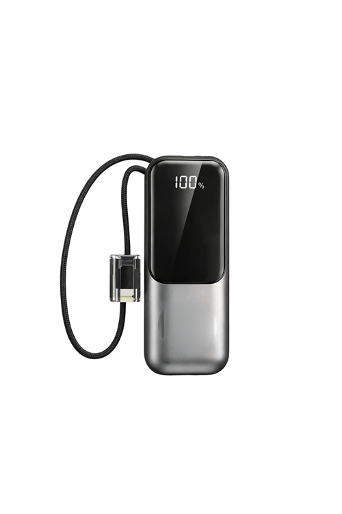 LED Ekranlı Süper Fast Charge Özellikli Mini Powerbank